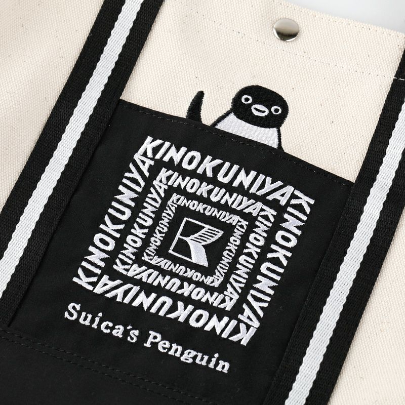 紀ノ国屋 Suicaのペンギン ランチバッグ ブラック